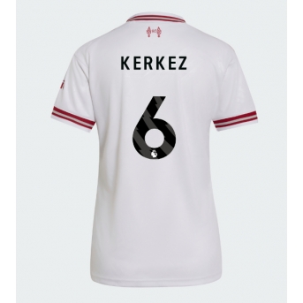 Liverpool Milos Kerkez #6 Maglia Gara Trasferta Repliche 2026-27 Donna Maniche Corte